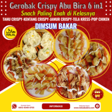 Waralaba Gerobak Crispy Abu Bira 6 in 1